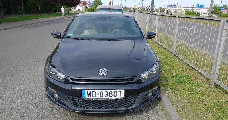 Volkswagen Scirocco cena 36500 przebieg: 174456, rok produkcji 2014 z Warszawa małe 137